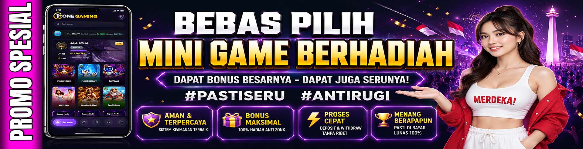 ONE GAMING BONUS